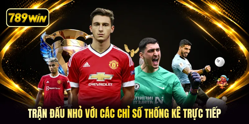 Trận đấu nhỏ với các chỉ số thống kê trực tiếp